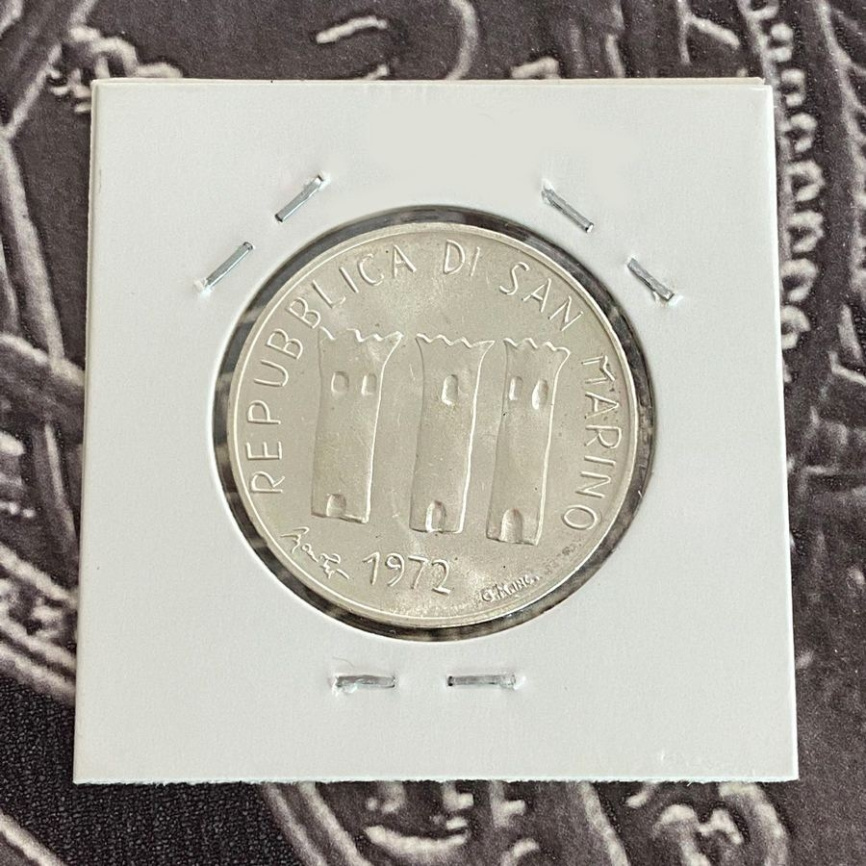 Сан-Марино 500 лир 1972 - Материнство фото 4