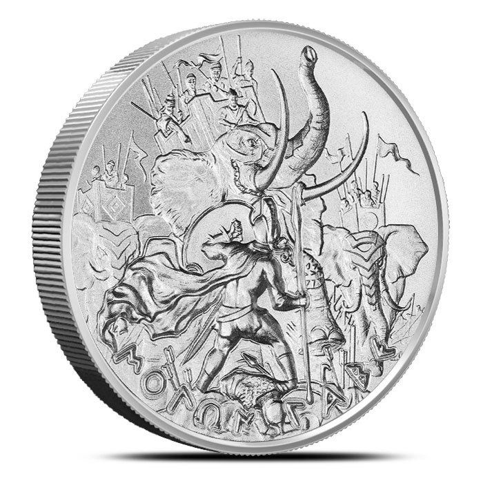 INTAGLIO MINT 2oz - Molon Labe (молон лабе) тип 4 фото 1
