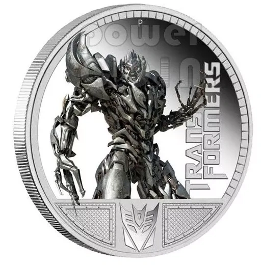 Трансформер Мегатрон - Тувалу, 1 доллар, 2009 год фото 1