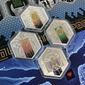 Набор монет - Эра мира, эра перемен, эра технологий, Украина, 2018 фото 2