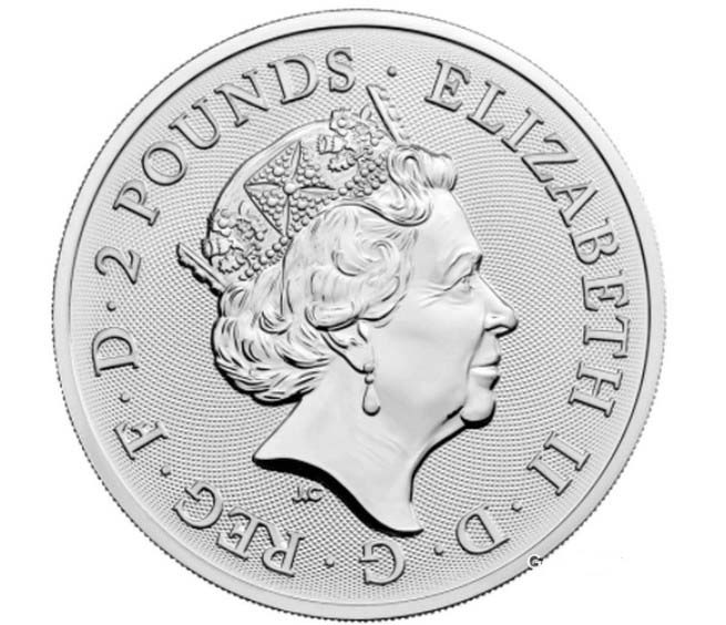 Робин Гуд - Англия, 2 фунта, 2021 год фото 2