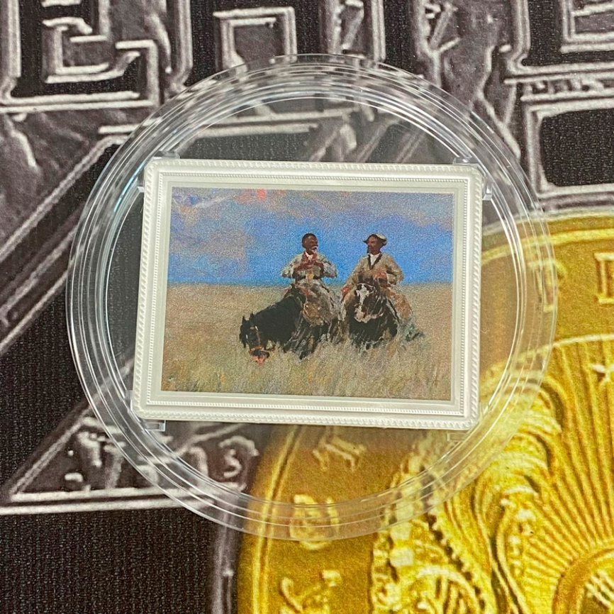 Ангиме (Беседа), серия «Изобразительное искусство Казахстана» фото 3