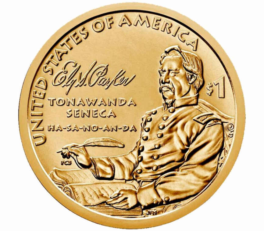Эли Сэмюэл Паркер - Сакагавея | 1 доллар | 2022 год | США фото 1