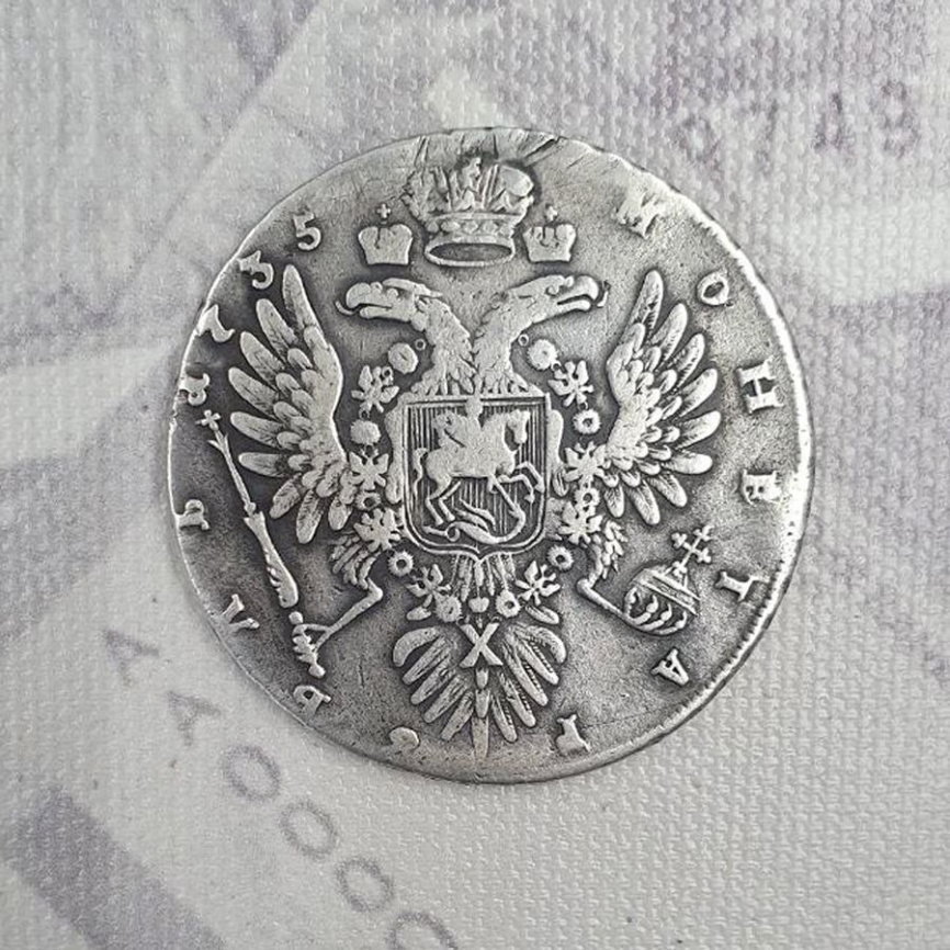 Рубль Анны Иоановны (1730-1740) 1735 год фото 2