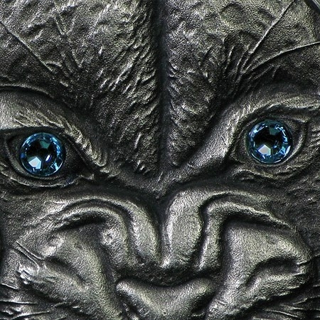 Снежный леопард - Семья дикой природы, 1 доллар, о. Ниуэ фото 3