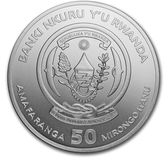 Морская унция "Корабль Индевор" - Руанда, 2018 год фото 2