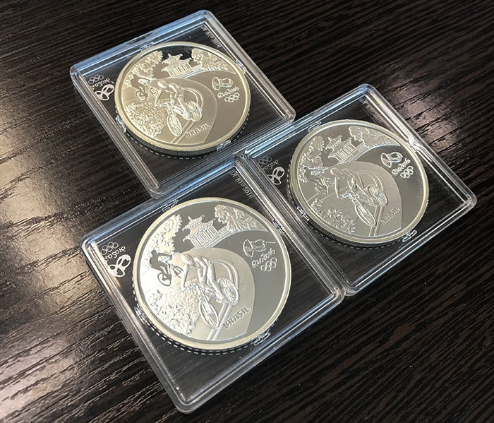 Дельфины, 5 реалов, Бразилия  - Олимпиада в Рио 2016 фото 5