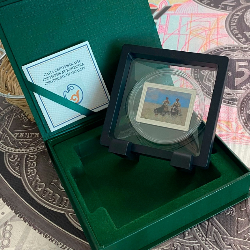 Ангиме (Беседа), серия «Изобразительное искусство Казахстана» фото 6