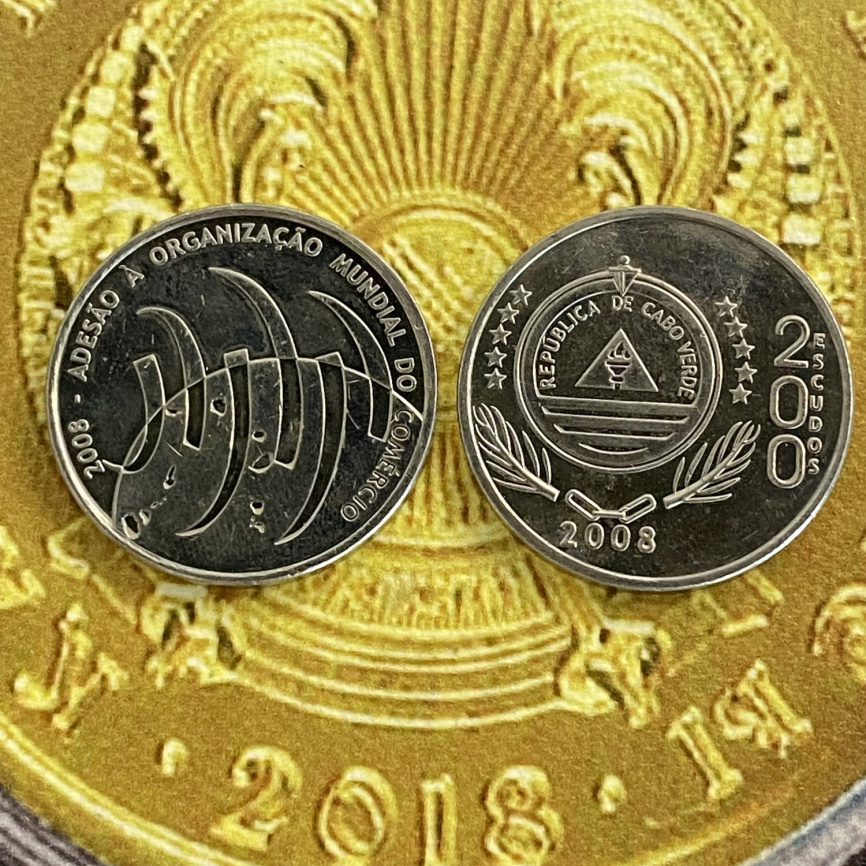 ВТО - Кабо-Верде | 200 эскудо | 2008 год фото 3