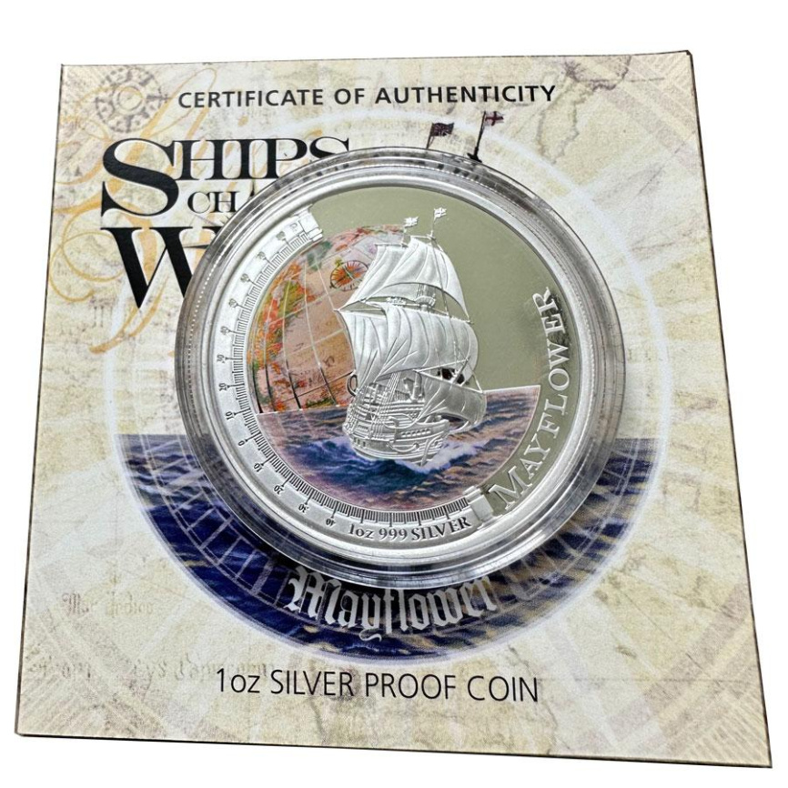 Мейфлауэр (MAYFLOWER), Корабли изменившие мир - Тувалу, 2012 год фото 2