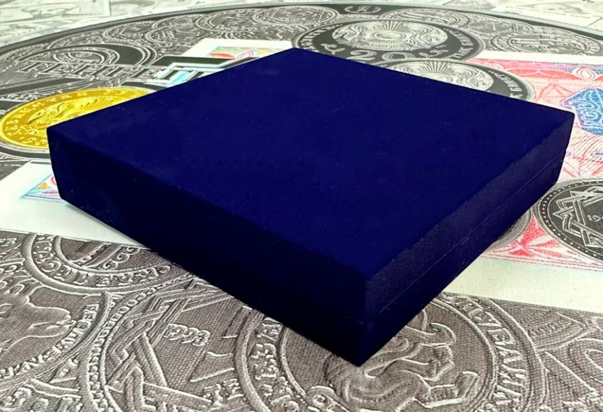 Подборка рублей Николая II 1896-1899 года в футляре (4 шт) фото 3