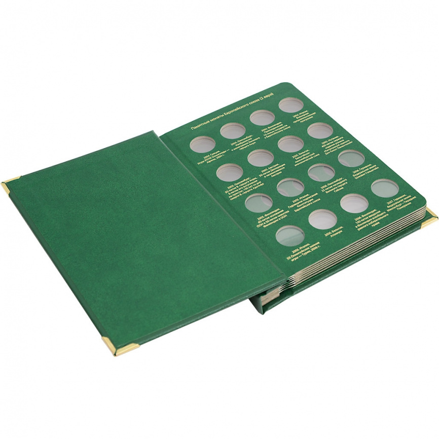 Альбом для юбилейных монет Европейского союза (2 евро). Том 1 фото 3