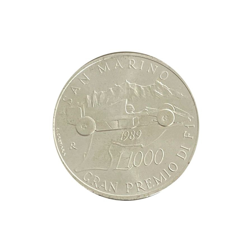 Сан-Марино 1000 лир 1989 - Гран-при Сан-Марино (гонки) фото 1