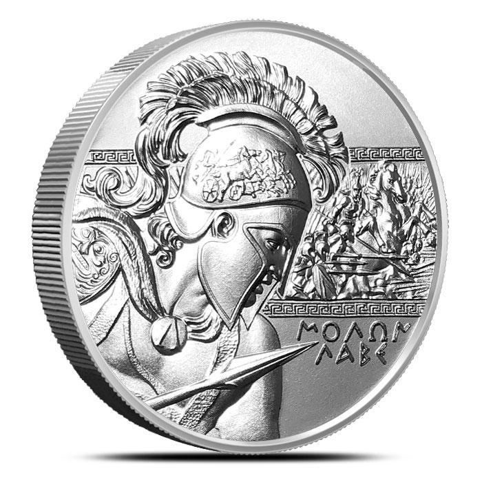 INTAGLIO MINT 2oz - Molon Labe (молон лабе) тип 1  фото 1