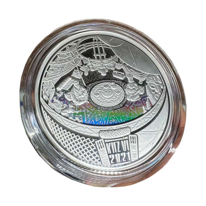 Юрта, серия «Сокровища степи», 1000 гр. фото 4