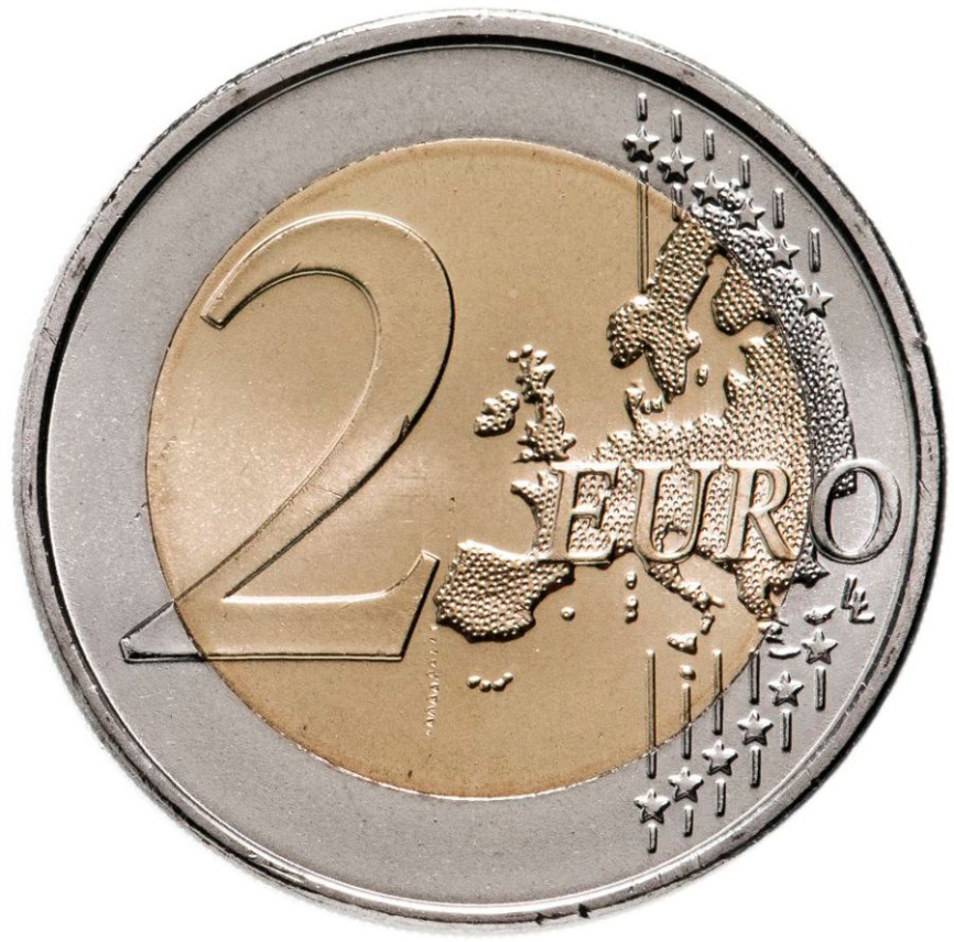 2 евро Португалия 2023 - Мир между народами фото 2