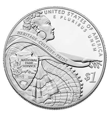 Национальный парк, 1 доллар, США, 2016 год фото 1