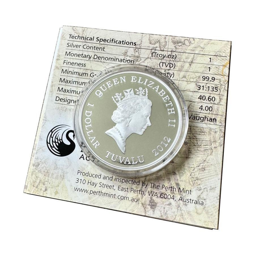 Мейфлауэр (MAYFLOWER), Корабли изменившие мир - Тувалу, 2012 год фото 3