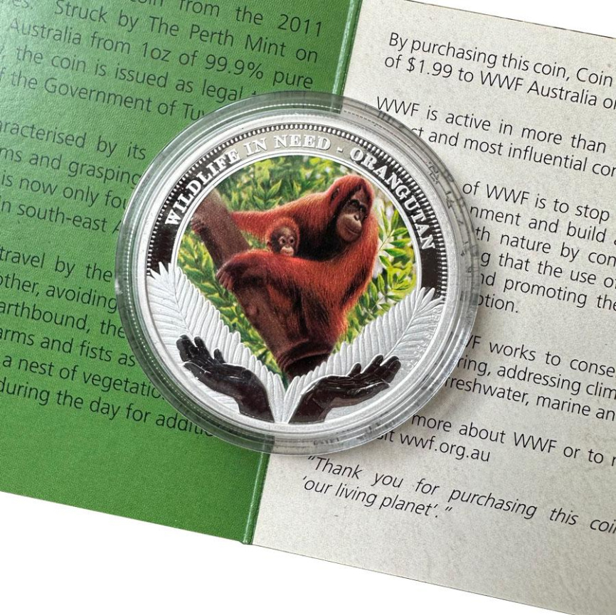 Орангутан, Дикая природа в беде - Тувалу, 2011 год фото 2