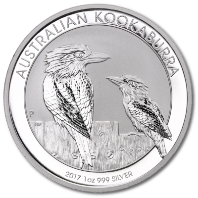 Кукабарра - Австралия, 2017 год, 1 доллар фото 1