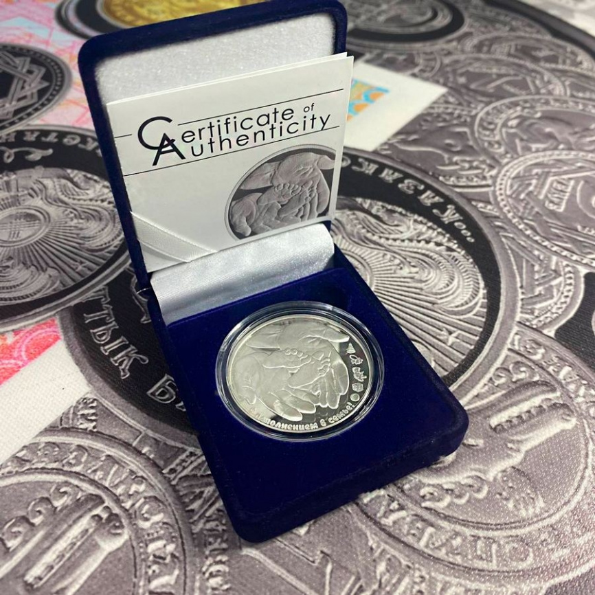 С пополнением в семье - о.Кука, 5 долларов, 2014 год фото 5