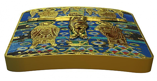 Распятие Иисуса Христа - Святые, 2 доллара, о. Ниуэ фото 2