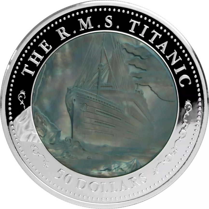 Титаник, 50 долларов, о.Фиджи, 2012 год фото 1