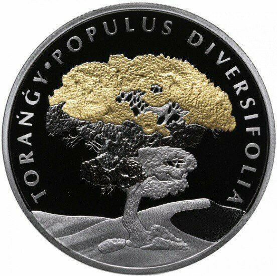 Торангы (Тополь) | 200 тенге (мельхиор) в коробочке фото 1