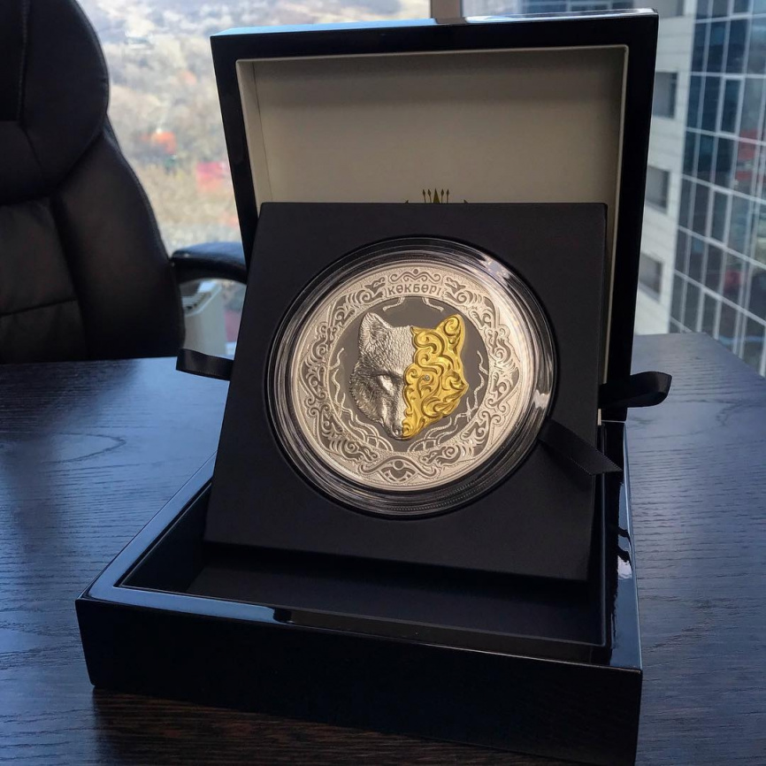 Небесный волк Кокбори (Көкборі) - 5000 тенге, 777 гр. фото 3