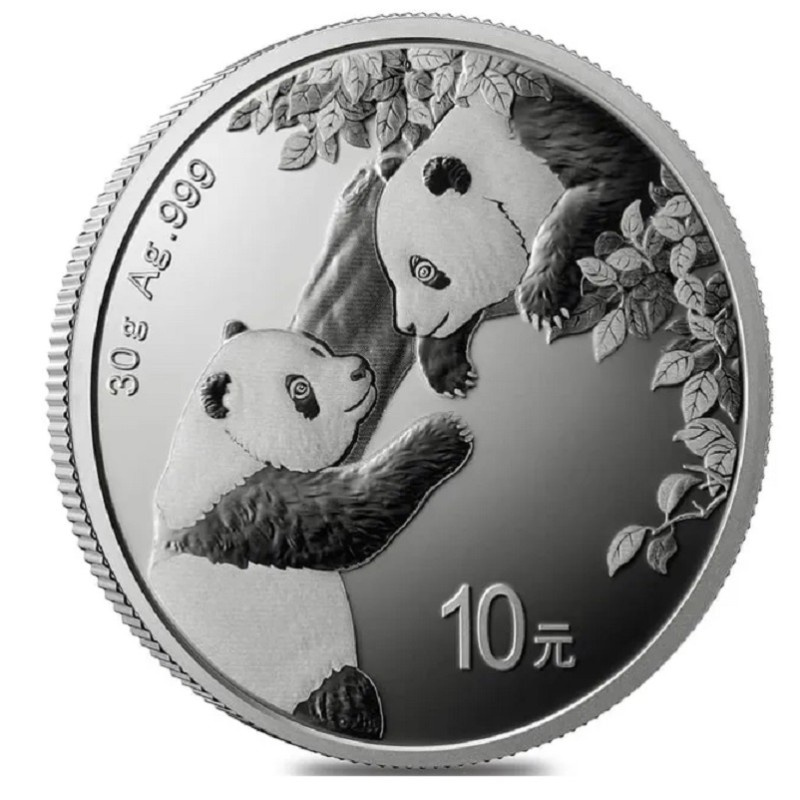 Панда - Китай, 10 юаней, 2023 год фото 1