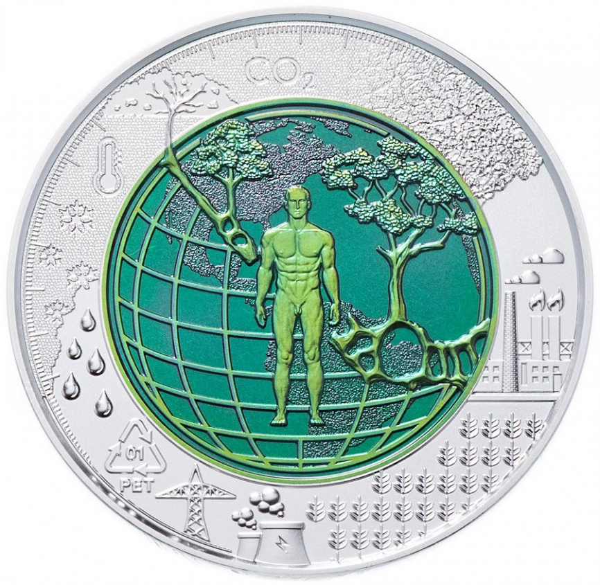 Антропоцен, 25 евро, Австрия, 2018 год фото 1