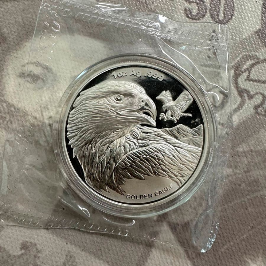 Орел - Самоа, 2 доллара, 2023 год фото 3