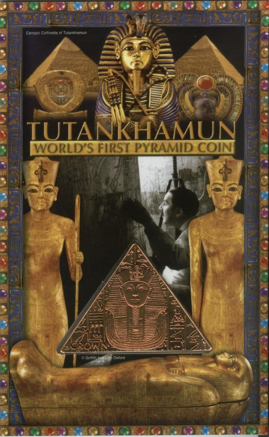 Тутанхамон - о.Мэн, 1 крона, 2008 год фото 3