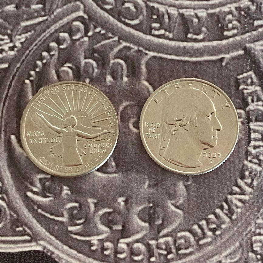 Майя Анжелу, серия Женщины Америки - 25 центов | 2022 год | США фото 3