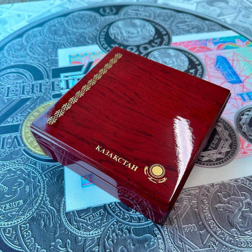 10 лет столицы РК г. Астана, 5000 тенге, 1000 гр. фото 6