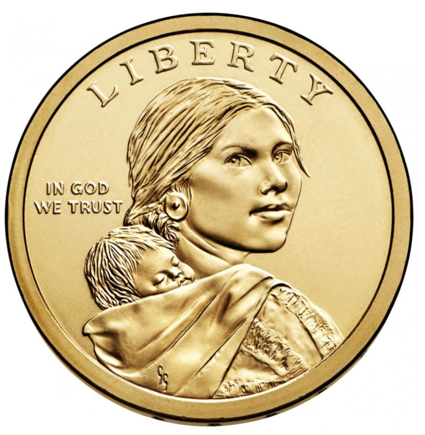 Мэри Кавена Пукуи - 1 доллар серии Сакагавея (Индианка) США фото 2