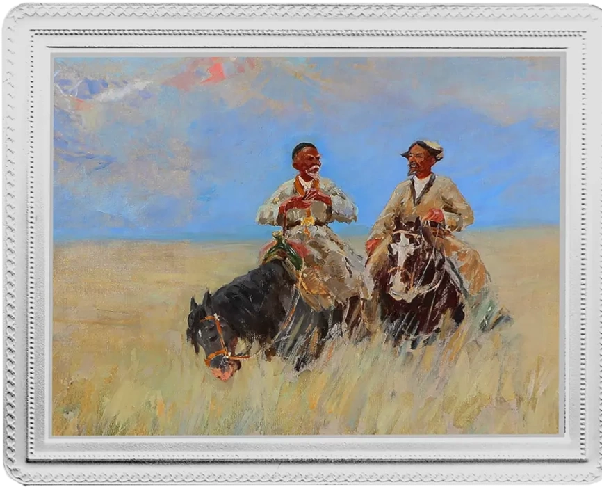 Ангиме (Беседа), серия «Изобразительное искусство Казахстана» фото 1