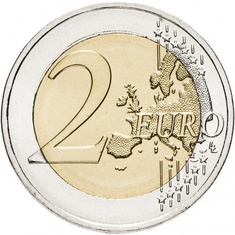 Джгантия, Доисторические города Мальты - 2 евро, Мальта, 2016 год фото 2