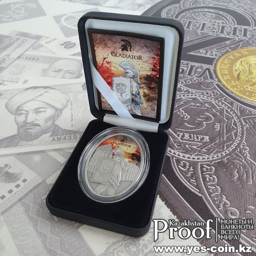 Гладиатор PROVOCATOR - Фиджи, 10 долларов, 2013 год фото 4