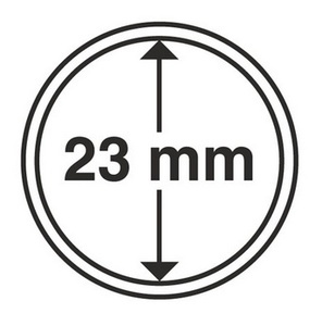 Капсула для монет диаметром 23 мм - Leuchtturm фото 1