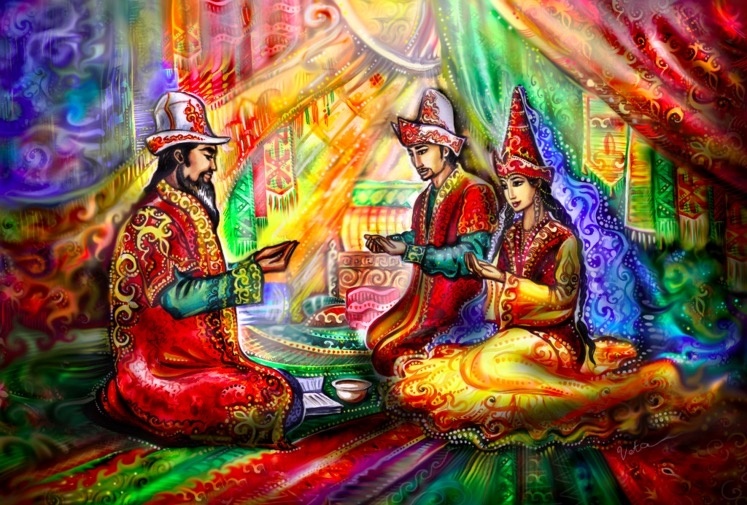 Бата, серия "Обряды и нац. игры РК" фото 3