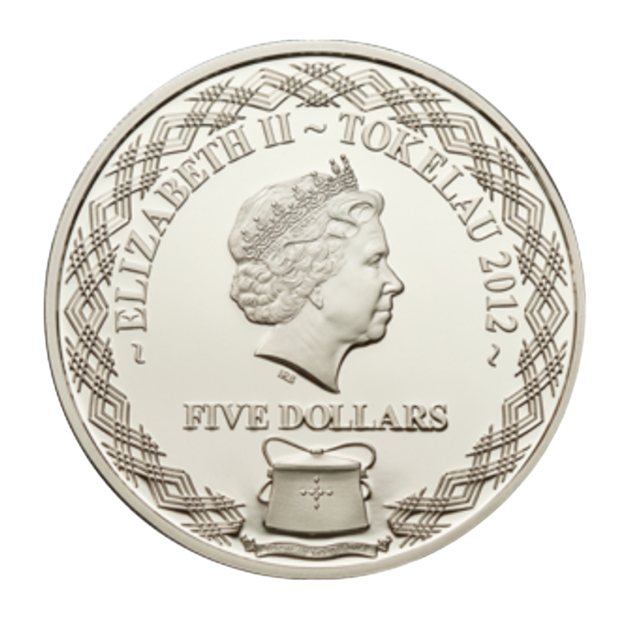 Экзотическая бабочка 3D - 5 долларов, Токелау 2012 фото 2