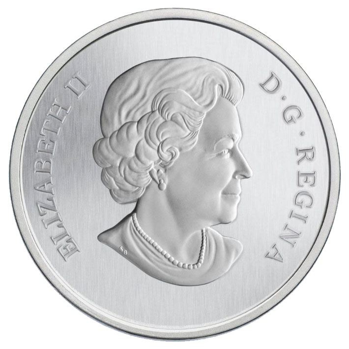 Тюльпан и божья коровка (блистер) - Канада, 25 центов, 2011 год фото 2