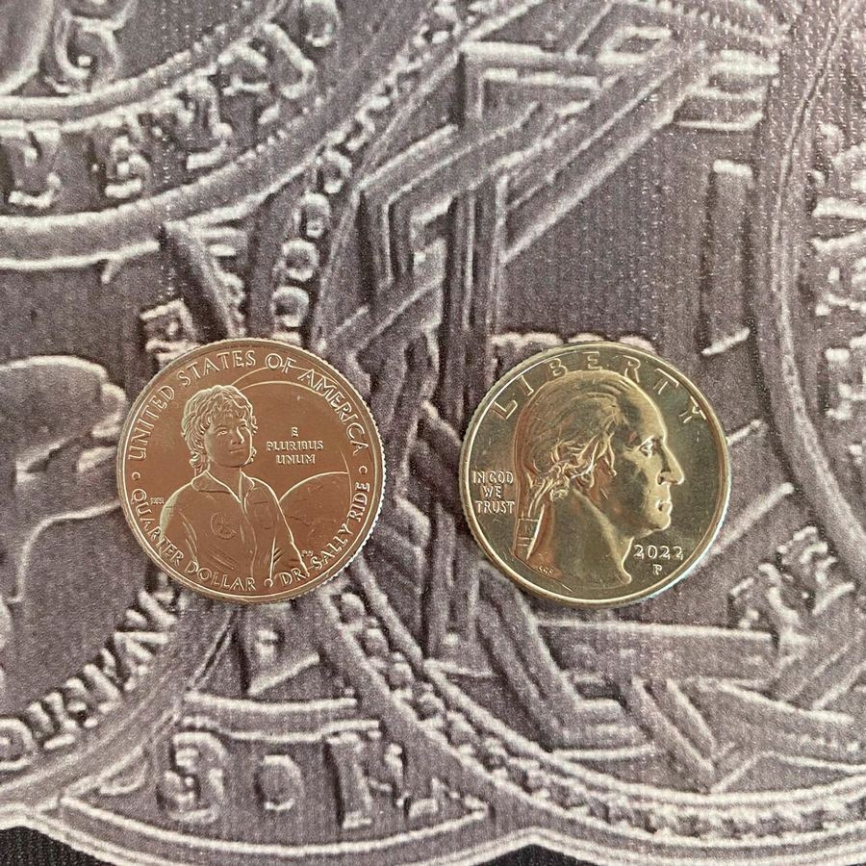 Доктор Салли Райд, серия Женщины Америки - 25 центов | 2022 год | США фото 3