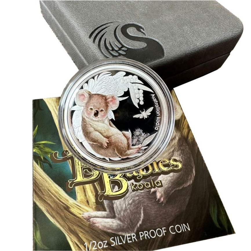 Коала, Детеныши австралийских животных - 2011 год, 1/2oz фото 3