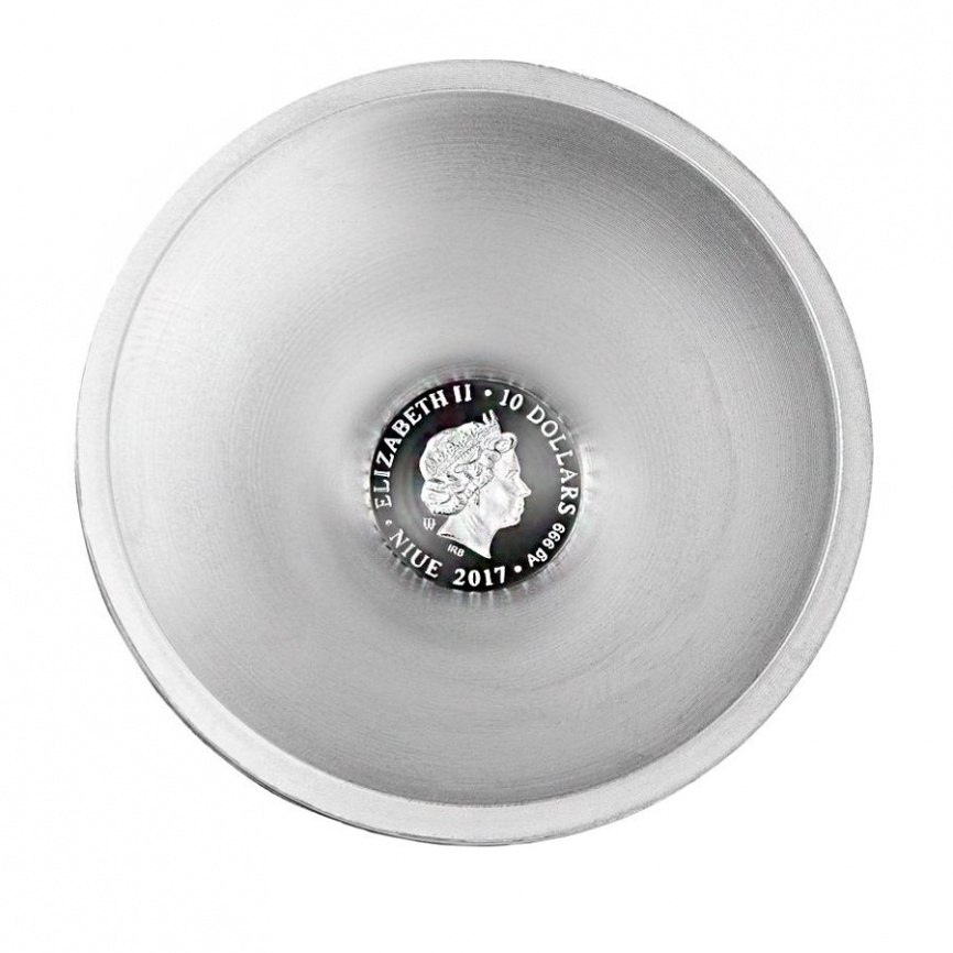 Монета "Царь Колокол" - о.Ниуэ, 4oz, 2017 год фото 4