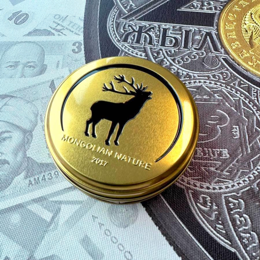 Олень, «Монгольская природа» - Монголия, 500 тугриков, 2017 год фото 4