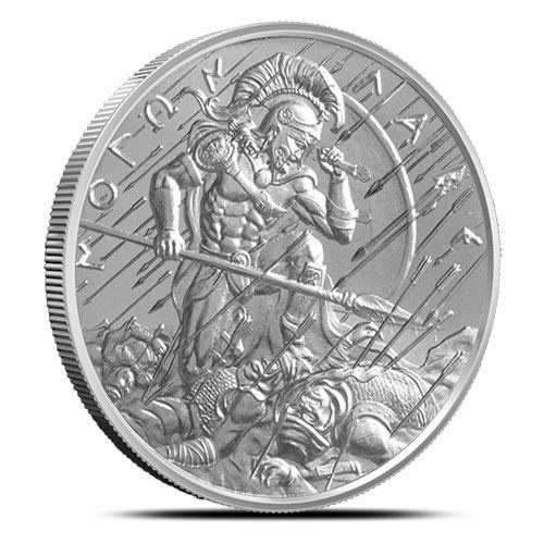 INTAGLIO MINT 2oz - Molon Labe (молон лабе) тип 3 фото 1
