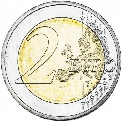 Церковь Св. Павла во Франкфурт-на-Майне, Гессен - 2 евро, Германия, 2015 год фото 2