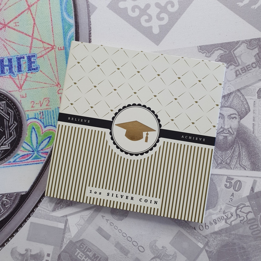 Выпускнику в честь окончания учебы! (Выпускной) - Австралия, 1 доллар, 2018 год фото 5